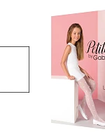 Detské pančuchy Liza Petite 759 biele - Gabriela