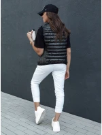 Dámska prešívaná vesta so stojačikom STYLISHZ čierna FashionStreet TY4440