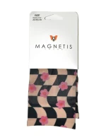 Dámske vzorované ponožky Magnetism lycra 20 den
