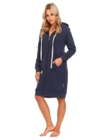 Dámsky župan 9756 modrý - Doctornap