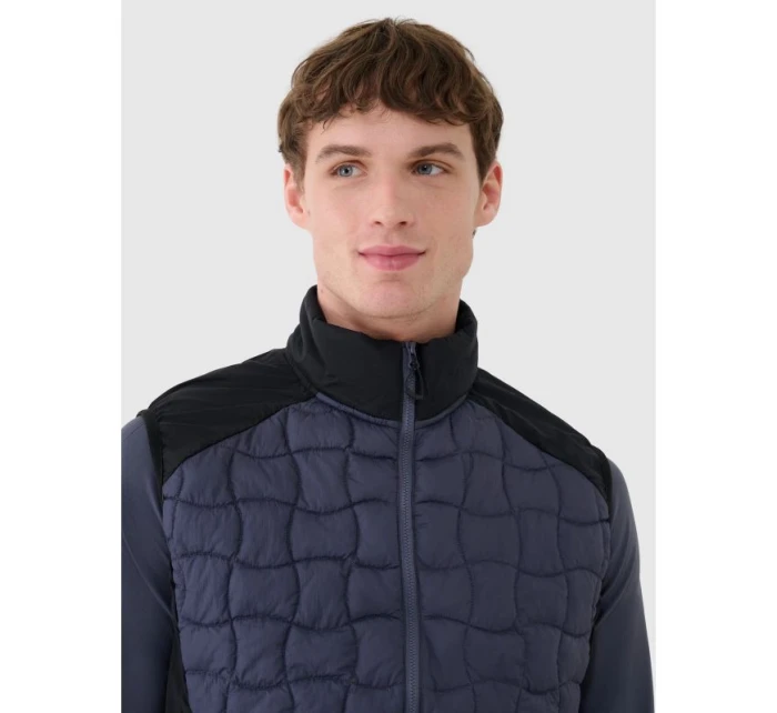 Pánská péřová trekingová vesta s výplní Primaloft Black model 21433529 pánské - 4F