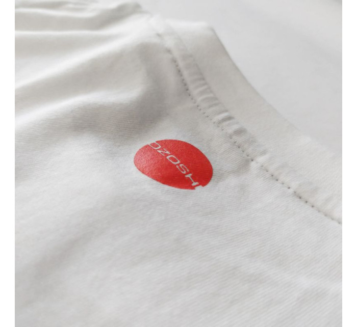 Pánské tričko Ozoshi Isao M tričko bílé Tsh O20TS005