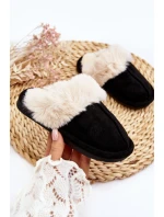 Dziecięce Kapcie Z Futerkiem Czarne Befana Dziecięce Kapcie Z Futerkiem Czarne Befana