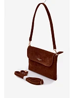 Malá Kabelka Z Eko Semiše Camel model 22111530 - Flora&Co