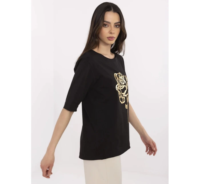 Bluzka CLM BZ model 21094612 czarny - FPrice Bluzka CLM BZ model 21094612 czarny - FPrice