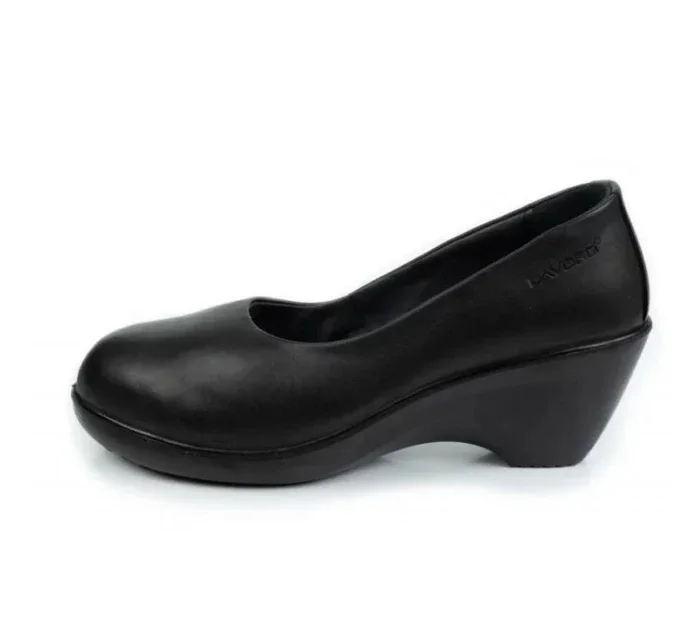 Dámska pracovná obuv lodičky na podpätku Lavoro Grace W 1133.00 Čierna - Lavoro