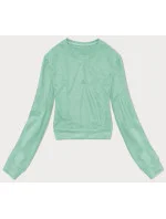 Dámska mätová krátka mikina (8B938-61)