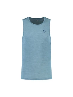 Rogelli bežecké tričko bez rukávov KENN modré XL