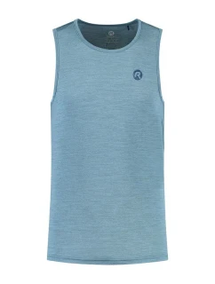 Rogelli bežecké tričko bez rukávov KENN modré XL
