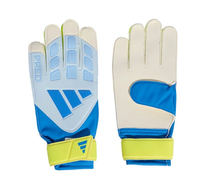 Adidas Predator Training brankárske rukavice bielo-žlto-modré KA7786