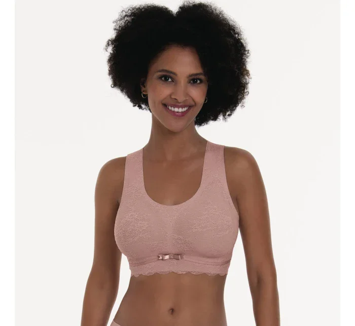 Essential Lace braletka s pěnovou výztuží model 18516186 rosewood - Anita Classix