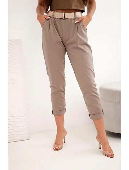 Nohavice Punto s opaskom Fango Nohavice Punto s opaskom Fango