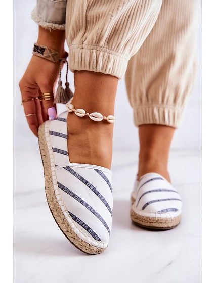 Dámské klasické espadrilky Big Star model 21580313 Bílé - Big Star Shoes