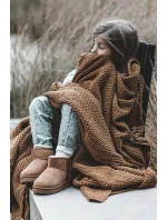 Śniegowce Botki Ocieplane Dziecięce Camel Leonora