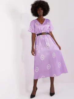 DHJ SK 17260 šaty.90 svetlo fialová