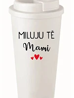 I LOVE YOU MAMI - biely termohrnček 475 ml