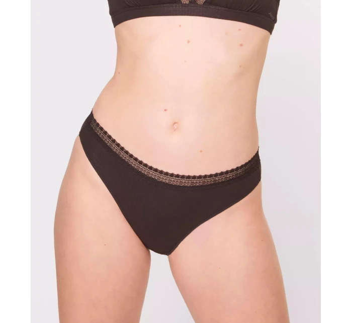 sloggi GO Ribbed R Tai C2P - BLACK - SLOGGI BLACK - SLOGGI sloggi GO Ribbed R Tai C2P - BLACK - SLOGGI BLACK - SLOGGI