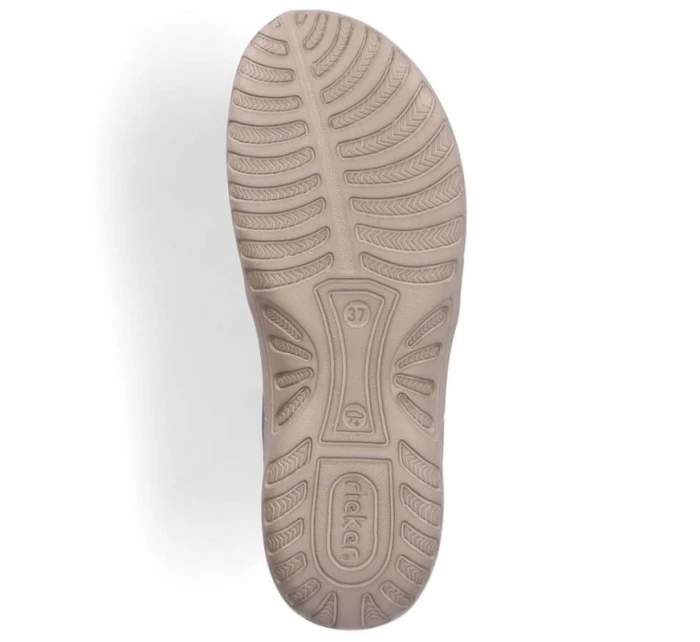 Pohodlné modré sandále Rieker W RKR587