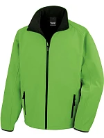 R Pánská 2vrstvá softshell bunda "Printable" 30. green/black model 22428169 - Result