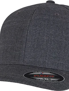 6 panelová kšiltovka charcoal melange model 22537009 - Flexfit