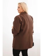 Dámská model 21486141 Plus Size hnědá - K-Fashion