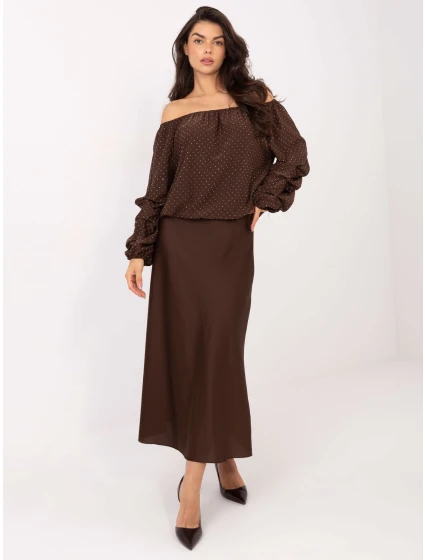 Blúzka MI BZ 61572.27P hnedá Blúzka MI BZ 61572.27P hnedá