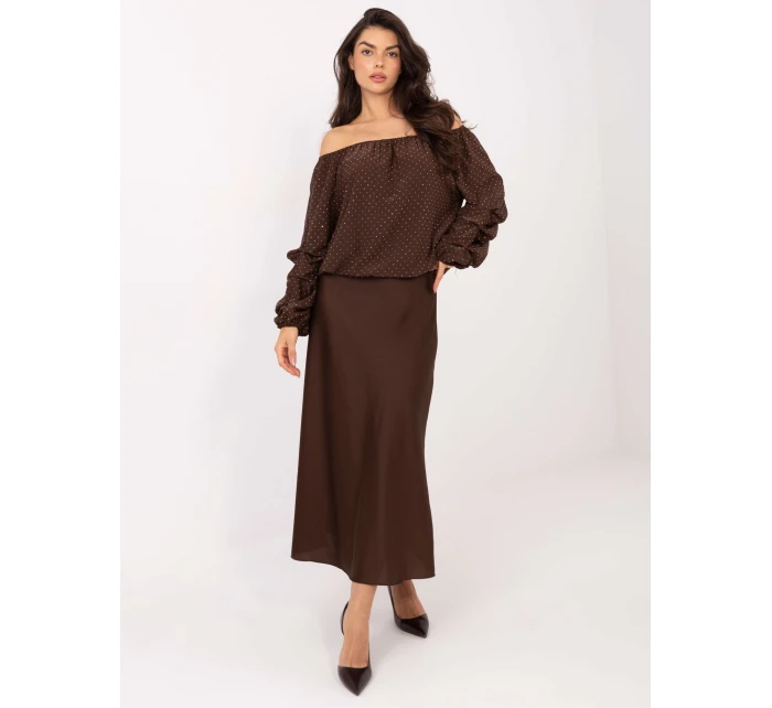 Blúzka MI BZ 61572.27P hnedá Blúzka MI BZ 61572.27P hnedá