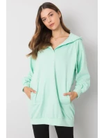 Dámska mikina Model EM-BL-ES-21-528.12X Mint - Ex Moda Dámska mikina Model EM-BL-ES-21-528.12X Mint - Ex Moda