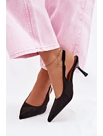 Sandále na podpätku model 226917 Vykročte štýlovo