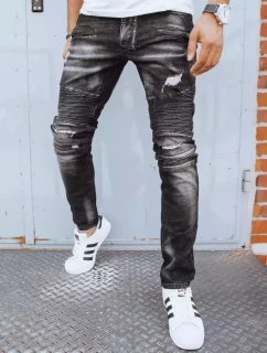 Pánské černé kalhoty Dstreet model 21965156 - FashionStreet