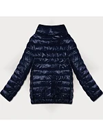 Ľahko zateplená obojstranná bunda Goodlookin v tmavomodrej farbe (P21-7213/7212-99) Ľahko zateplená obojstranná bunda Goodlookin v tmavomodrej farbe (P21-7213/7212-99)