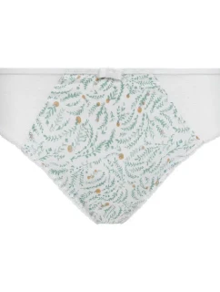 Dámske nohavičky z bio bavlny DIM GENEROUS COTTON BIO SLIP - DIM - biela