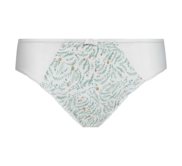 Dámské kalhotky z bio bavlny DIM GENEROUS COTTON BIO SLIP - DIM - bílá