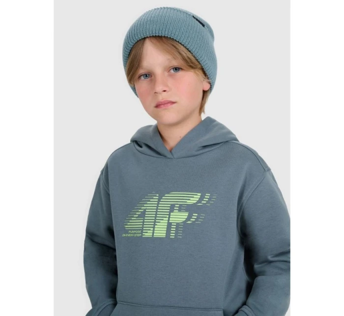 Chlapecká mikina s kapucí model 21736530 - 4F