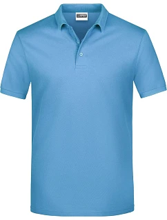 JN Pánské piqué polo 02.0 sky blue model 22437377 - Daiber