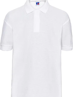 Russell Athletic 539B Detské polo z piké 10.539B biele