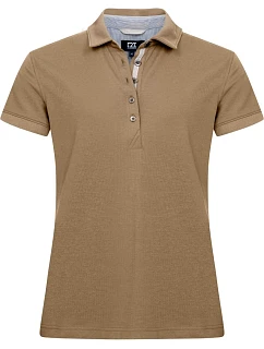 Cutter & Buck Advantage Premium Polo W Dámske piqué polo 68.4421 khaki