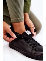 Dámské vysoké tenisky model 21599230 Černe - Cross Jeans Dámské vysoké tenisky model 21599230 Černe - Cross Jeans