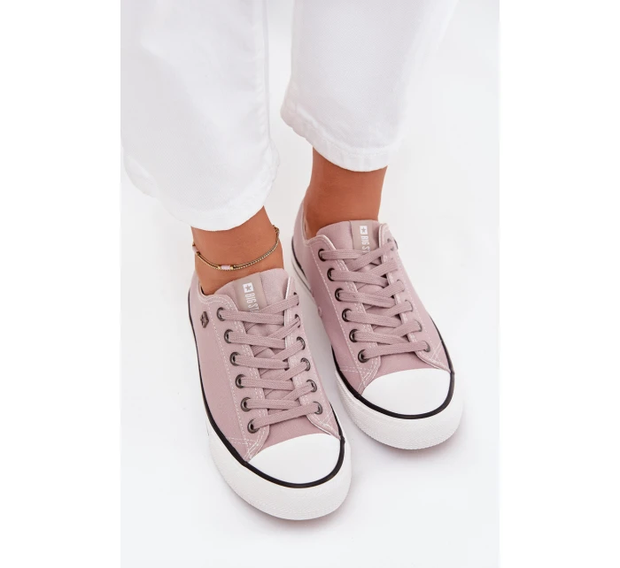 Dámské Nízké Tenisky Big Star model 21705183 Šedé - Big Star Shoes Dámské Nízké Tenisky Big Star model 21705183 Šedé - Big Star Shoes