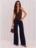Spodnie jeans IR SP model 22272269 granatowy - FPrice Spodnie jeans IR SP model 22272269 granatowy - FPrice