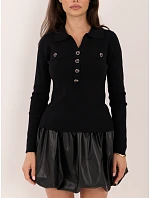 Sweter PM SW model 22400737 czarny - FPrice Sweter PM SW model 22400737 czarny - FPrice