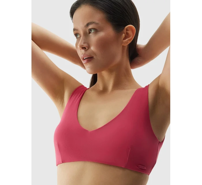 Dámsky vrchný diel plaviek 4F - ružový