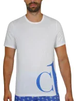 Pánske tričko NM1904E - C66 Kráľovská modrá - Calvin Klein