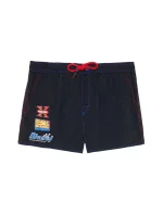 Pánské koupací kraťasy model 17276095 černá/červená - Diesel