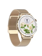 Dámské chytré hodinky Gold + Strap Pink model 21804967 - RUBICON Dámské chytré hodinky Gold + Strap Pink model 21804967 - RUBICON