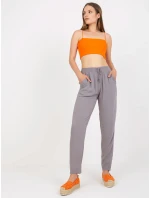 Nohavice D73761M61869L šedé Nohavice D73761M61869L šedé