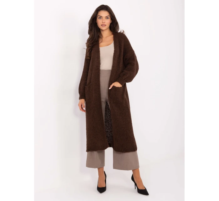 Jumper MI SW WM6155.82 tmavohnedý