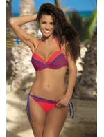 Plavky Wendy Dinasty M-293 koralová a nevädzová (68) - Marko