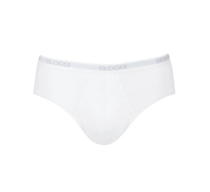 Pánske slipy Sloggi men Basic Midi biele