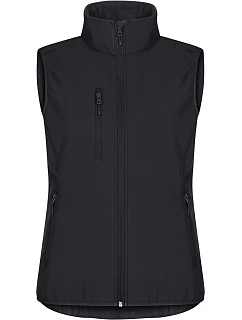 Classic Softshell Vest W Dámská 3vrstvá softshellová vesta model 22471277 black - Clique